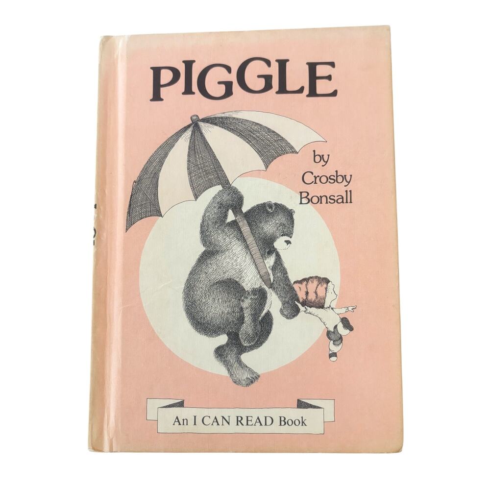 Vintage Children's Book Piggle by Crosby Bonsall